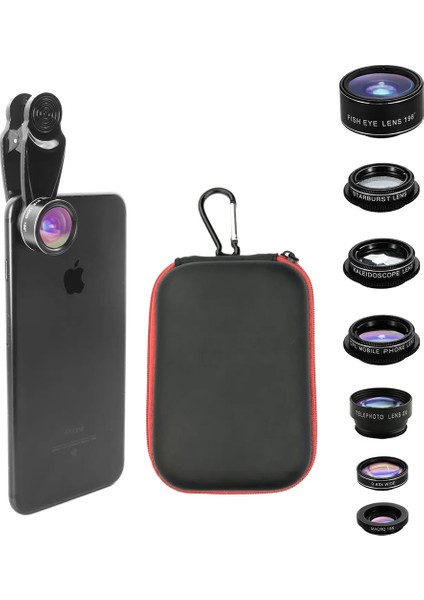 Powermaster PM-25951 Telefon Kamera 6lı Set Lens Kiti fırsatları