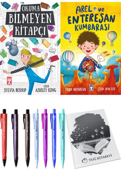 Okuma Bilmeyen Kitapçı ve Arel ve Enteresan Kumbarası