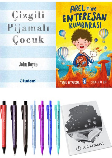 Çizgili Pijamalı Çocuk ve Arel ve Enteresan Kumbarası