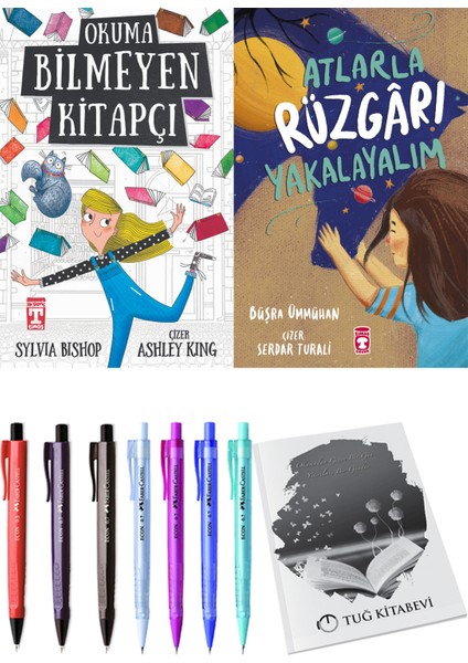 Okuma Bilmeyen Kitapçı ve Atlarla Rüzgarı Yakalayalım