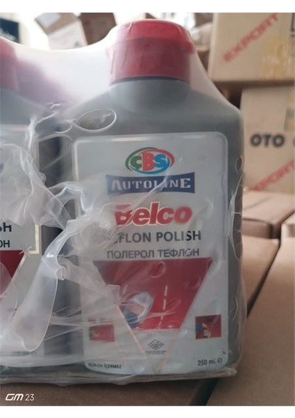 ÇBS-00005 - Teflon Polish Autoline Çila Çbs Belco 250 gr Koli Içi Adedi : 12