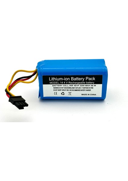 KA760 Robot Süpürge 3200 Mah Yanmaz Batarya – 14.4V Li-ion Güç Kaynağı | Sürekli ve Güçlü Temizlik Deneyimi!