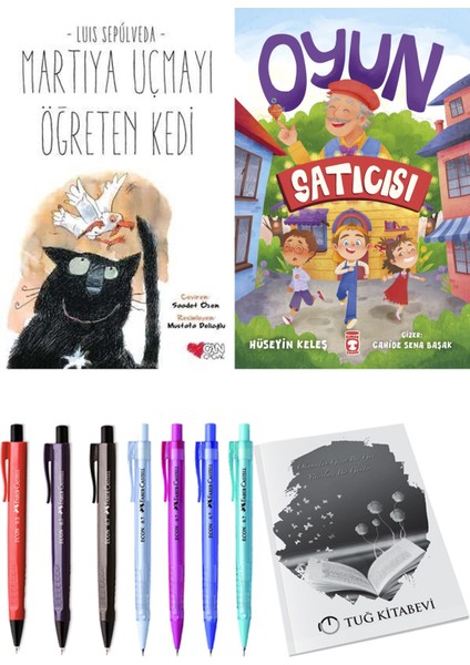 Martıya Uçmayı Öğreten Kedi ve Oyun Satıcısı