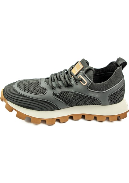 278 Siyah Erkek Sneaker Ayakkabı