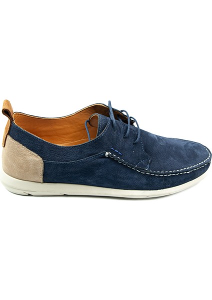 134 Lacivert Nubuk Deri Günlük Erkek Ayakkabı fiyatları