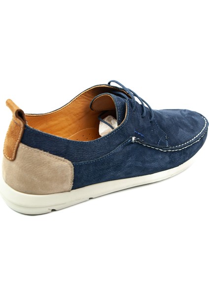 134 Lacivert Nubuk Deri Günlük Erkek Ayakkabı fırsatları