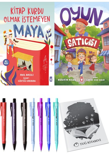 Kitap Kurdu Olmak İstemeyen Maya ve Oyun Satıcısı