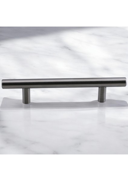 5 Adet Rosemary Inox Metal Kulp 96 mm ( 9.6 cm ) Mobilya Mutfak Çekmece Dolap Kapak Kulbu