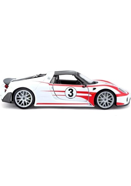 Nessiworld 28009 Burago Porsche 918 Spyder 1:24 Model Araba -Sunman