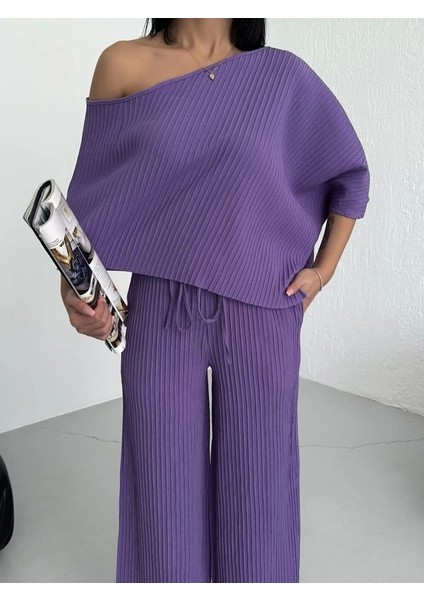 Kayık Yaka Pamela Takım