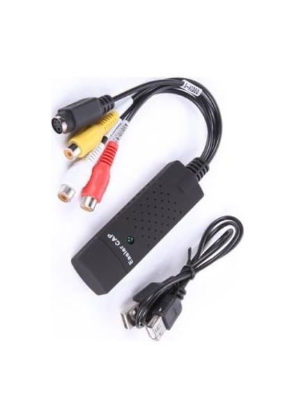 4882 USB Rca Capture Easycap Kamera Uydu Kayıt Kartı (Android Destekli)