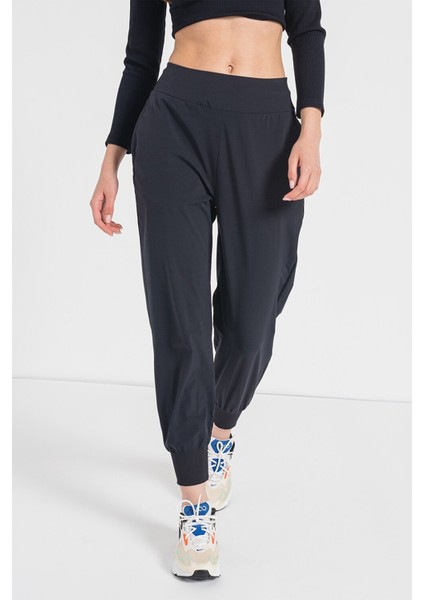 Wmns Dri Fit Bliss Mide Rise 7/8 Jogger Yürüyüş Koşu Pantolonu Siyah Eşofman Altı