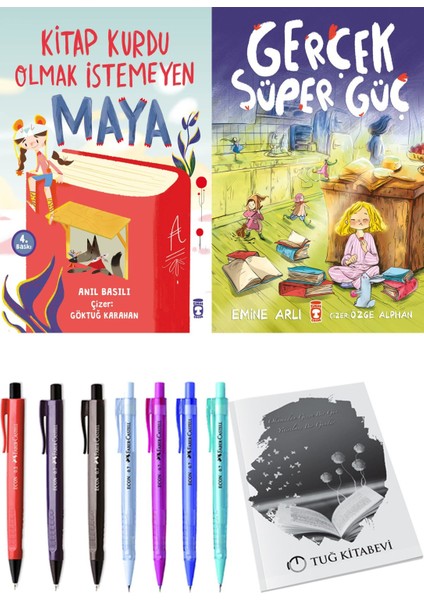 Kitap Kurdu Olmak İstemeyen Maya ve Gerçek Süper Güç