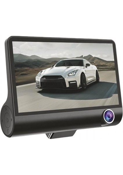 Jsd-40 Ekranlı Iç Dış Kayıt Kamera ön kamera 720p iç kamera 480 p 140 DERECE GÖRÜŞ AÇISI DÖNÜŞÜMLÜ KAYIT G-SENSOR 32gb hafıza kartı destekli
