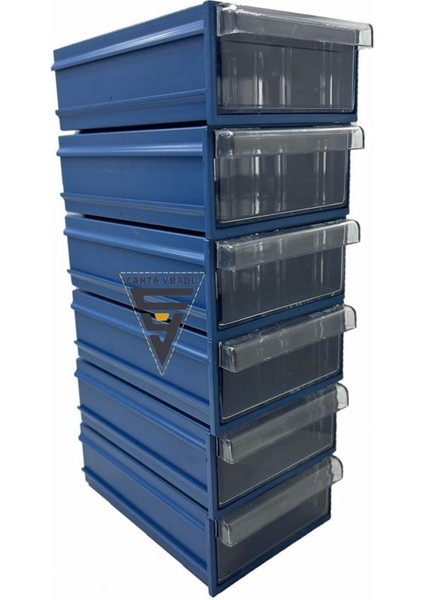 Sembol 101 Plastik Çekmeceli Kutu 122X85X41MM 30 Adet