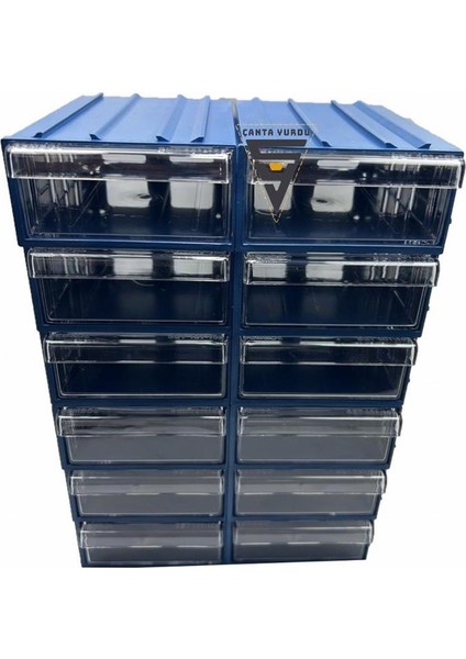 Sembol 101 Plastik Çekmeceli Kutu 122X85X41MM 30 Adet fırsatları