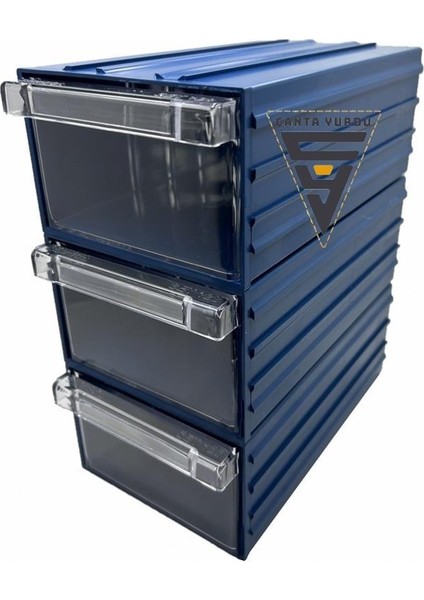 Sembol 120 Plastik Çekmeceli Kutu 200X120X80MM 40 Adet