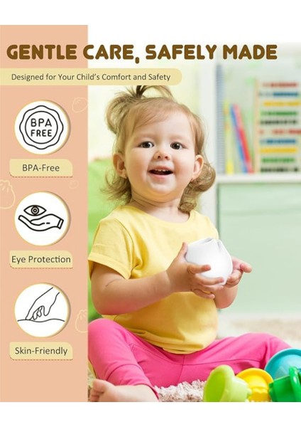 Sevimli Köfte Lambası Pilli 7 Renk Değişen Bebek Uyku Lambası Gece Lambası Noel Çocuklar Çocuklar Doğum Günü Hediyesi fırsatları