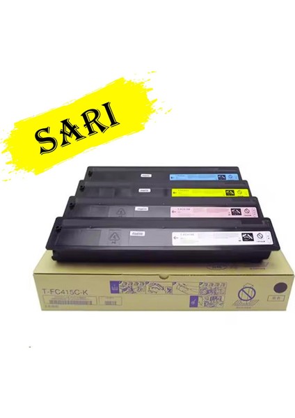 Toshiba Premium TFC415D/E-STUDIO 3015AC3515AC/5015AC/2110AC Sarı Muadil Toner (33.6k)