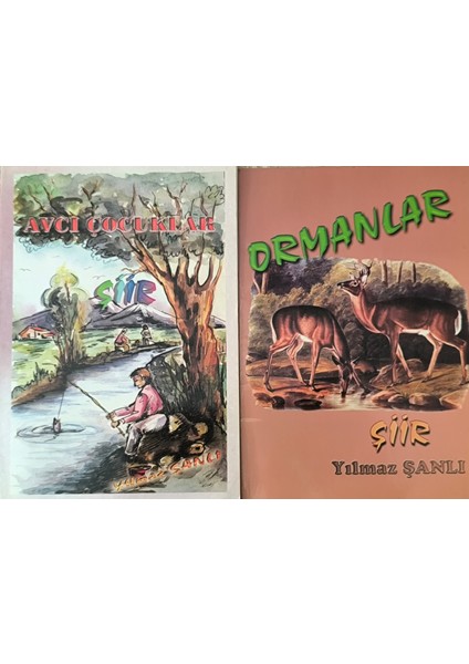 Ormanlar -Avcı Çocuklar (Şiir-Çocuk Edebiyatı) (Set 2 Kitap)
