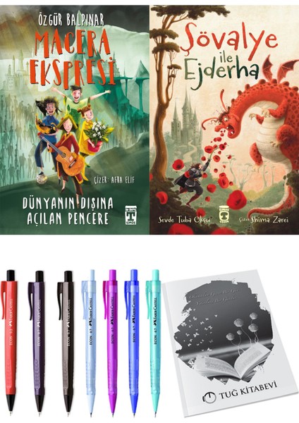 Macera Ekspresi Dünyanın Dışına Açılan Pencere ve Şövalye ile Ejderha