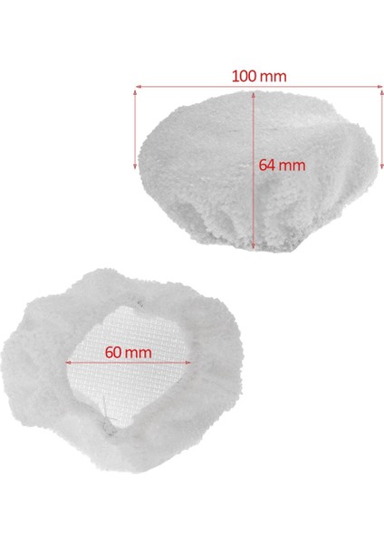 Buharlı Temizlik Makinesi Cam Bezi 3'lü, 100 x 64 mm fiyatları