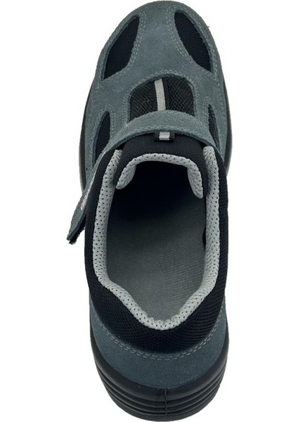 Hsc S1 Çelik Burun Süet Iş Ayakkabısı Gri fırsatları