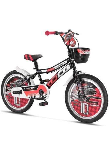 Trend-Y 20 Jant 2002 V Bmx Siyah Kırmızı