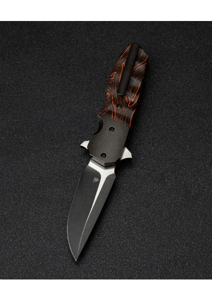 Freefall BT2007B Titanyum+Siyah Turuncu G10 Sap: 2,65'' S35VN Çakı