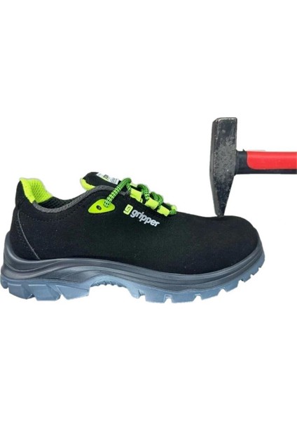Mekap Gripper Amur S3 Kompozit Burun Iş Ayakkabısı Siyah