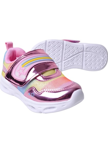 Kita Çocuk Pembe Işıklı Spor Ayakkabı