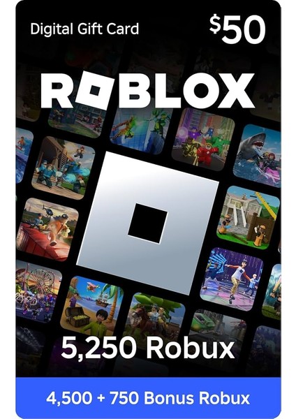 Gift Card 5250 Robux