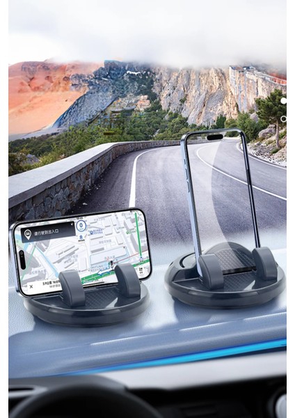 360 Dönebilen Numaratörlü Araç Içi Premium Telefon Tutucu Yapışkanlı Araba Telefon Tutacağı fiyatları