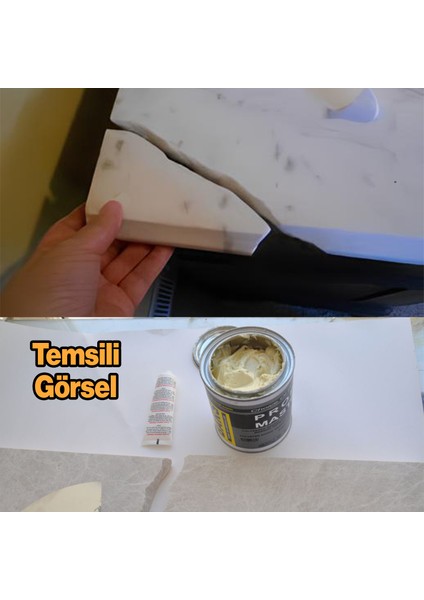 Granit Mermer Taş Fayans Çini Mozaik Beton Ahşap Yapıştırıcısı Polyester Sentetik Reçine 1000 Gram fiyatları