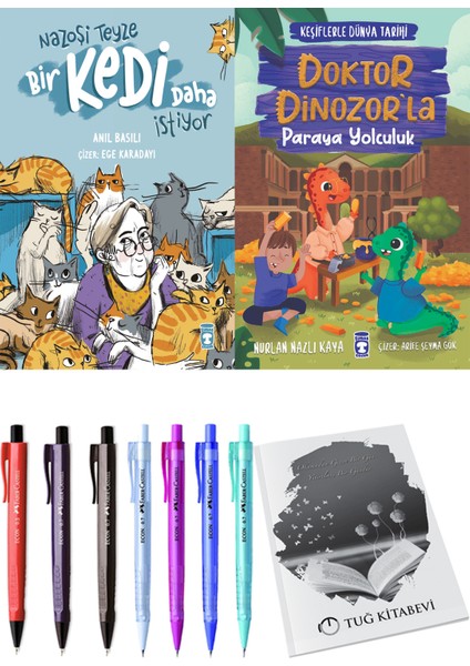 Nazoşi Teyze Bir Kedi Daha İstiyor ve Doktor Dinozorla Paraya Yolculuk