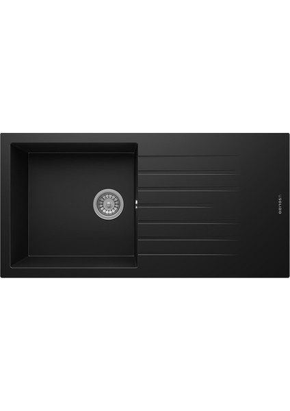 Opal UM-100 Xl Granit Eviye Metallic Black