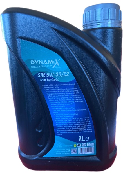 Dynamix Rasha 5W30 Motor Yağı 1l fiyatları
