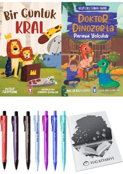 Bir Günlük Kral ve Doktor Dinozorla Paraya Yolculuk