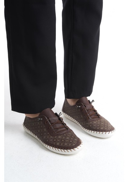 Kadın Deri Bağcıklı Günlük Ayakkabı Rahat Hafif Taban Tam Kalıp Esnek Dikişli Ayakkabı modelleri