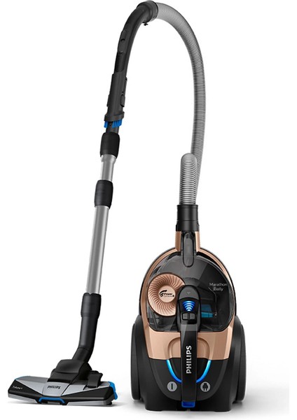 Phılıps Marathon Daily Toz Torbasız Süpürge Powercyclone 8, Turbo Fırça, Allergy H13 Filtre Triactive+ Maksimum Toz Haznesi Hacmi 2 L fiyatları