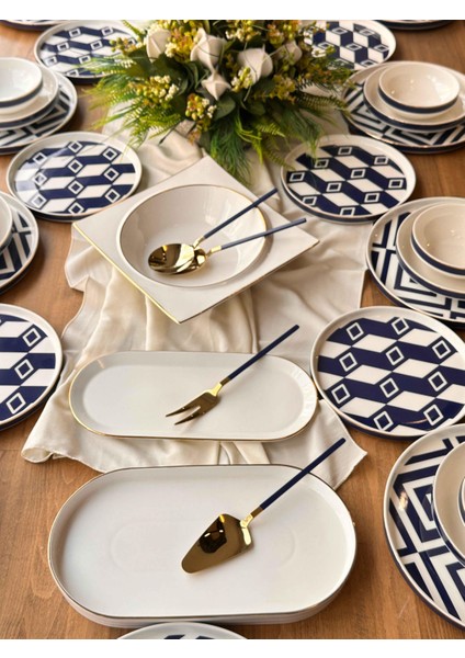 Yemek Takımı Modern Savona 64 Parça 12 Kişilik
