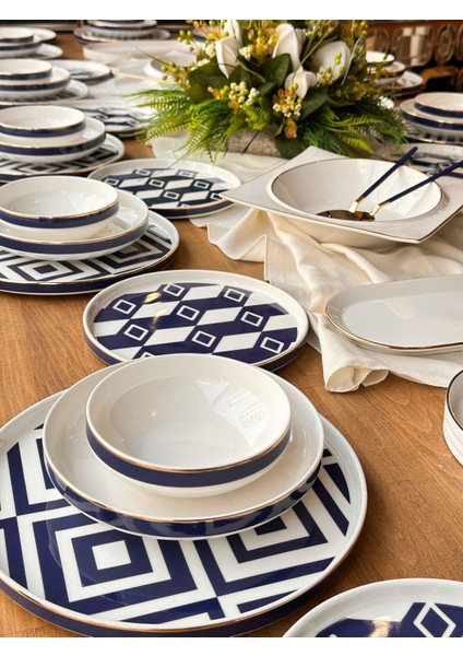 Yemek Takımı Modern Savona 64 Parça 12 Kişilik