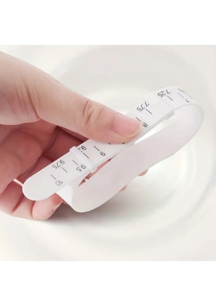 Ayarlanabilir Bileklik Ölçü Aleti - Özel Bileklik Yapımı Için Plastik Bilek Ölçüm Bandı indirimleri