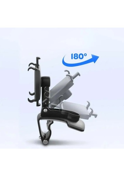 Araba Gösterge Üstüne Takılan 360 Oynar Başlıklı Telefon Tutucu modelleri