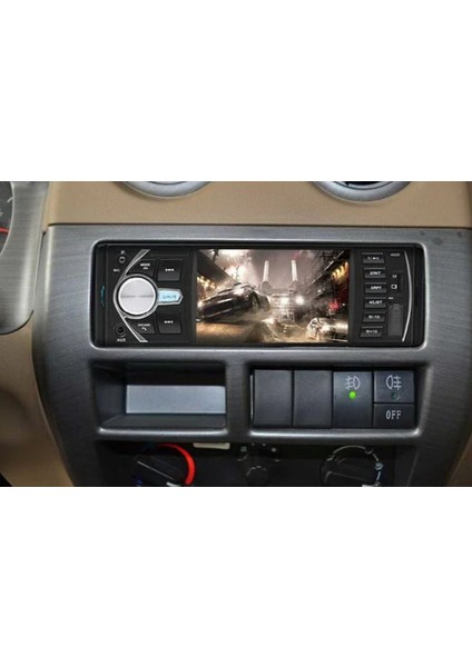 EXVOL 4.1 İNC Araba Oto Teyp USB Bluetooth Sd Aux + PARK KAMERASI