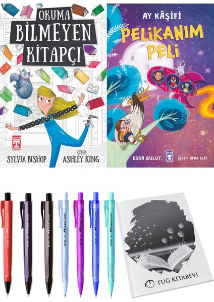Okuma Bilmeyen Kitapçı ve Pelikanım Peli / Ay Kaşifi
