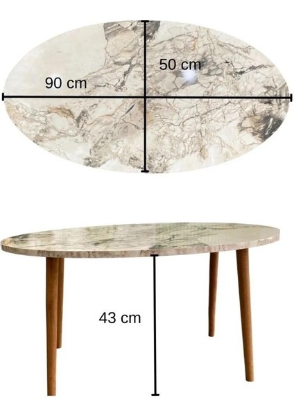 Wood Aria Orta Sehpa, Masa, Ahşap Ayaklı Orta Sehpa, Salon Masası, Sehpa indirimleri