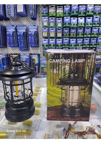 Kamp Feneri Şarj Edilebilir, Döner Dimmer'lı Pil ile Çalışan Işıklar, Vintage Cob Taşınabilir Su Geçirmez Asılı Çadır Lambası, Yürüyüş, Balık Tutma, Elektrik Kesintileri Için, fırsatları