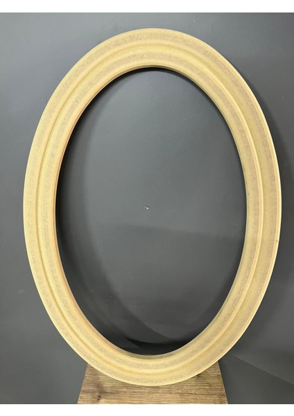 Elips Ayna Çerçevesi Tek Kanallı Firezeli 70 x 50 x 6 cm