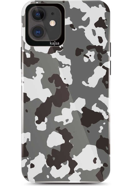 Teleplus iPhone 11 Kılıf Kajsa Kamuflaj Desenli Cambo Kapak